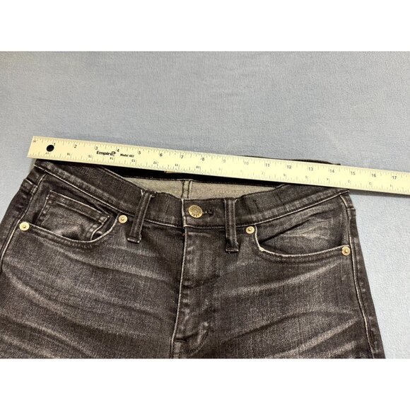 Madewell Women's Vintage 1937 Skinny Jeans High Riser Distressed Black Size 28 - Picture 9 of 11